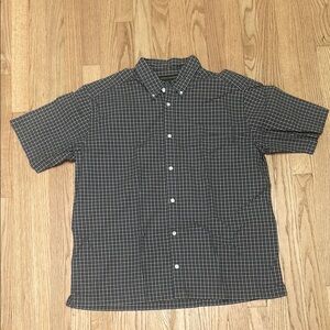 Men’s Button Down Plaid Banana Republic